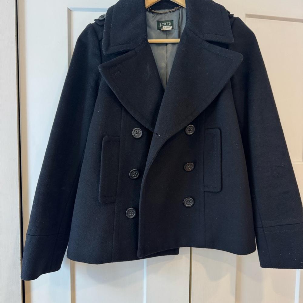 J.Crew Gray Wool Coat